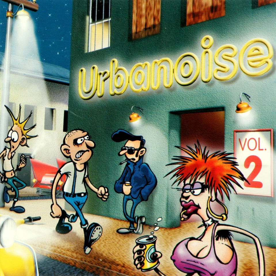 Urbanoise vol. 2, de 1997, outra coletânea do selo Rotten Records em que a banda Carbonário figurou nos anos 1990
