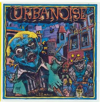 Capa da coletânea Urbanoise, lançada pela Rotten Records em 1996.
